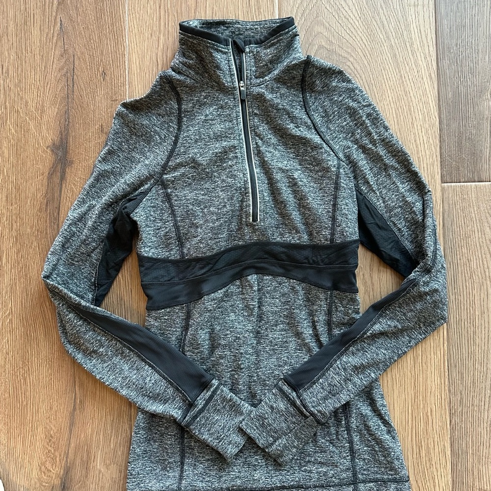 lululemon athletica Gray and Black Jacket
